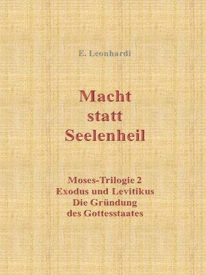 cover image of Macht statt Seelenheil
